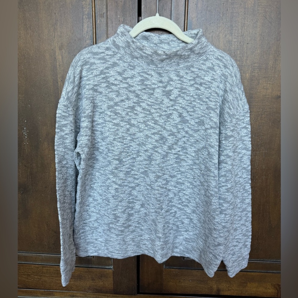 Lou & Grey grey marbled sweatshirt